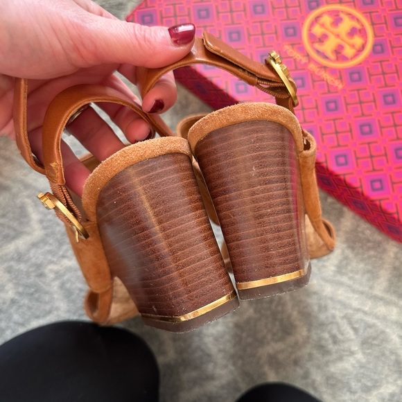 TORY BURCH SELBY 75MM BLOCK HEEL SANDAL - Picture 7 of 13